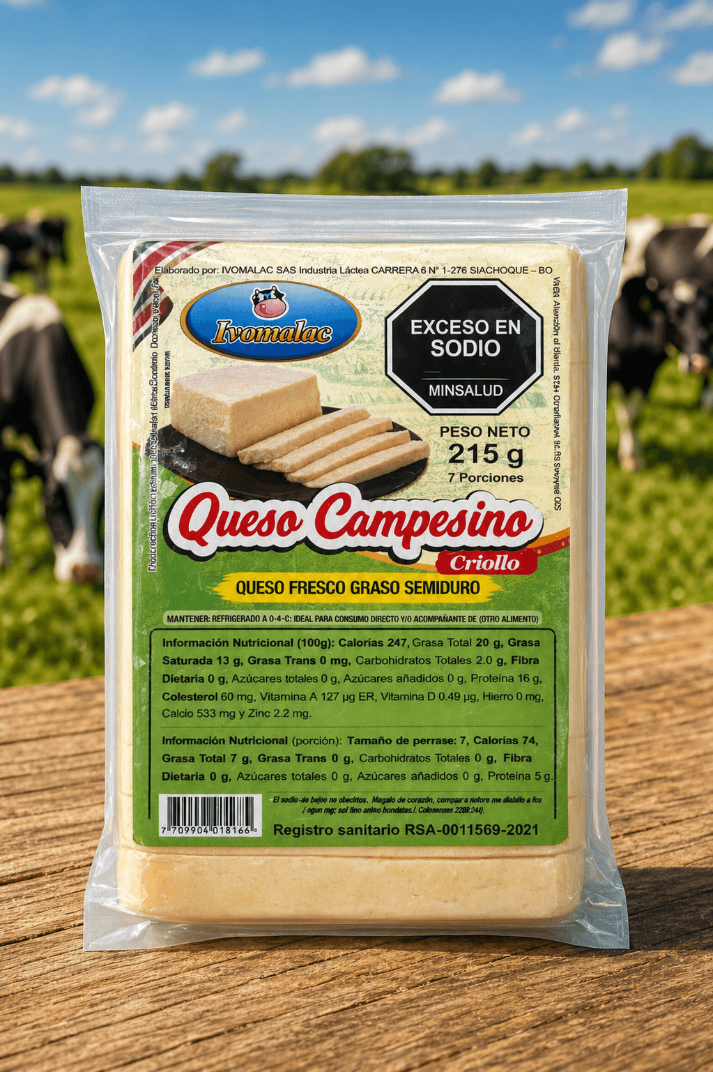 CAMPESINO CRIOLLO 215G