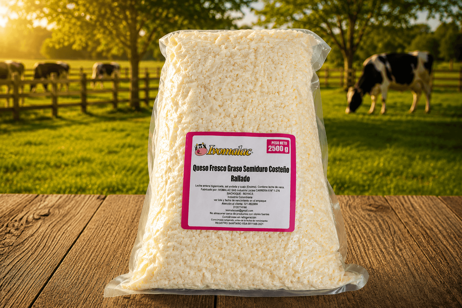 QUESO COSTEÑO RALLADO 2500G