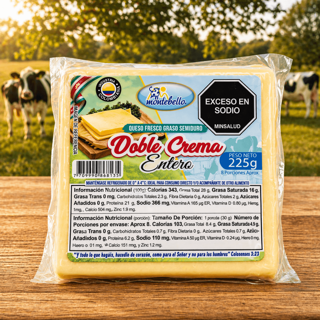 DOBLE CREMA 225G
