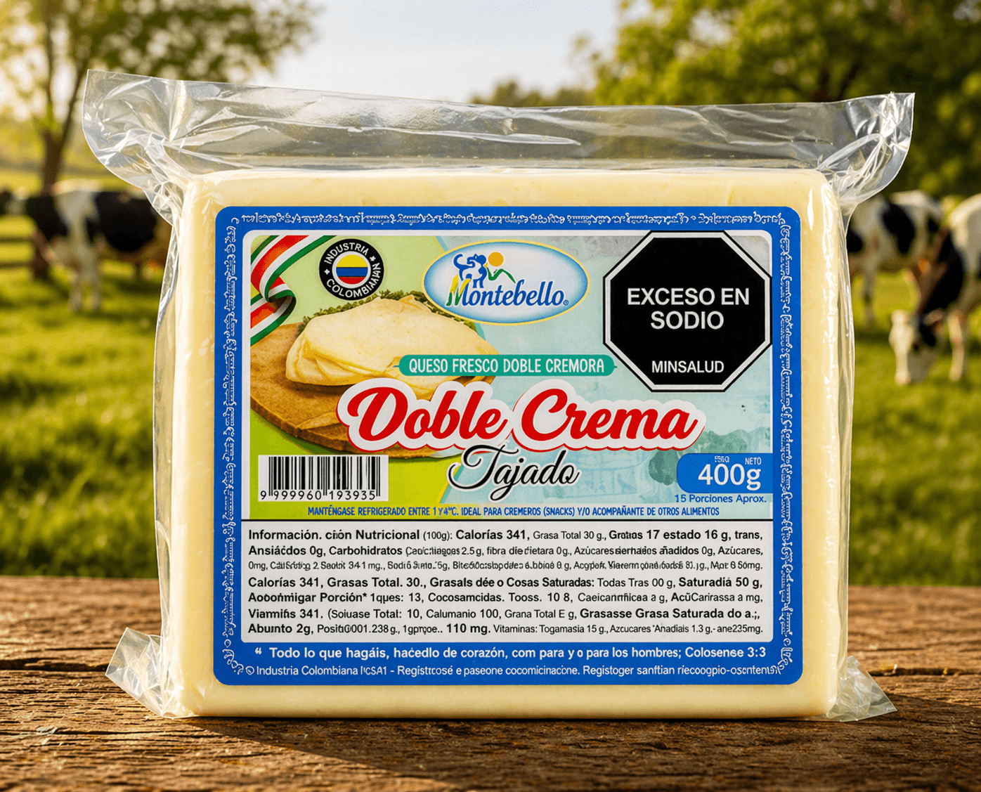 DOBLE CREMA TAJADO 400G