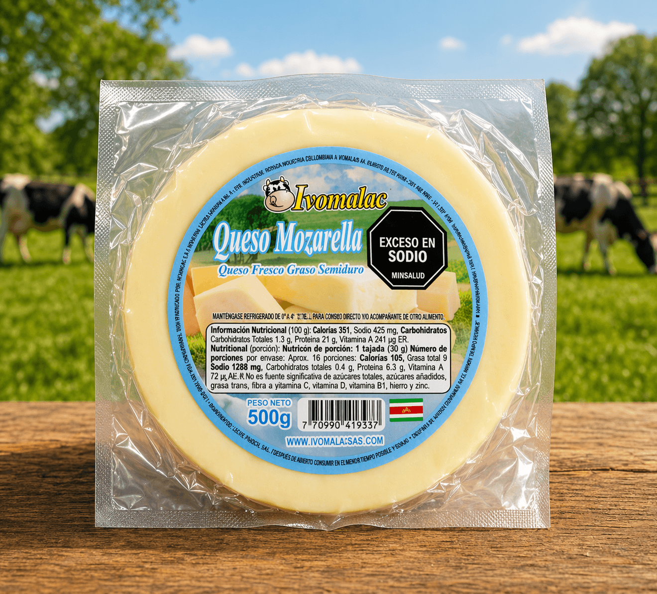 MOZZARELLA 500G
